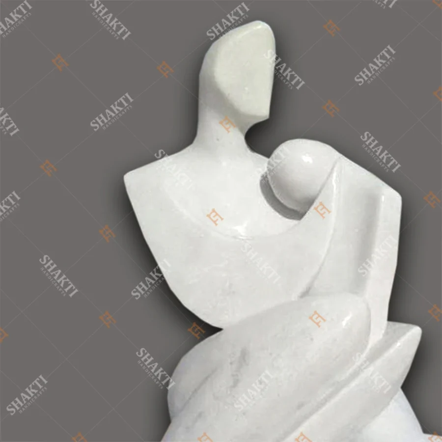 Mother And Son Statue