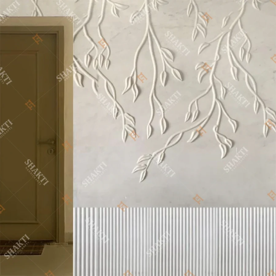 Marble wall cladding