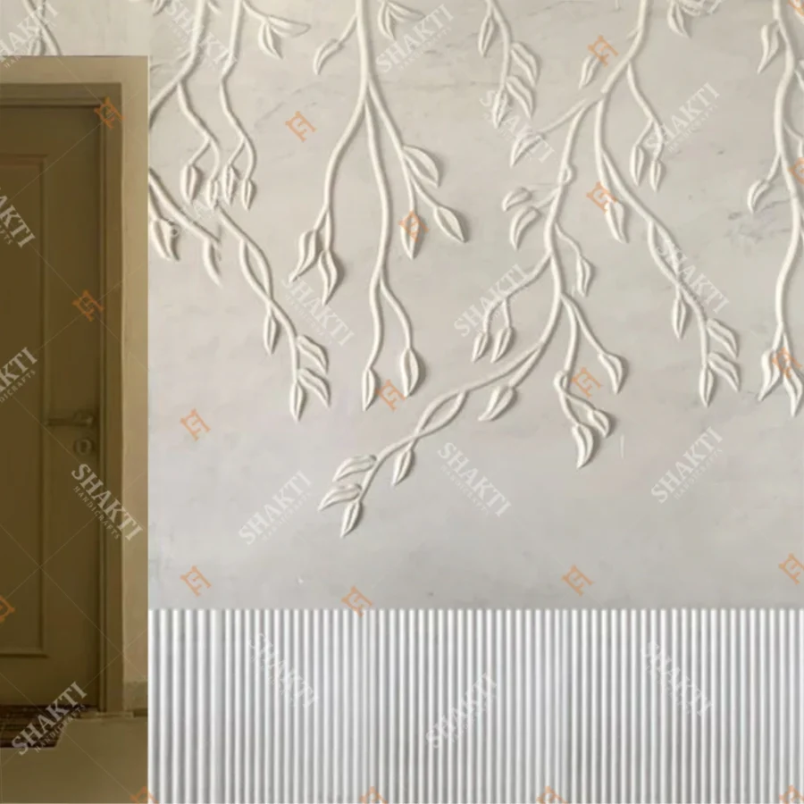 Marble wall cladding
