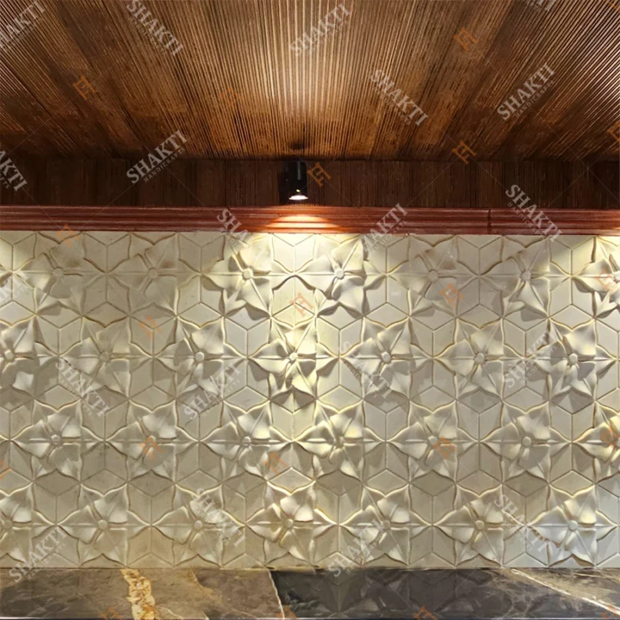 Marble wall cladding